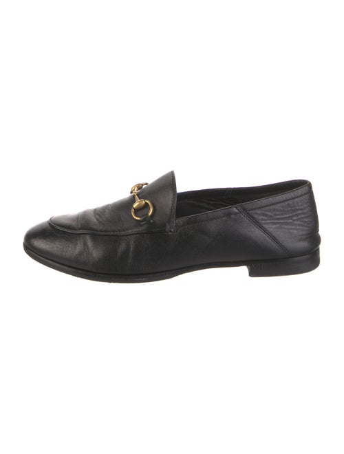Gucci Horsebit Accent Leather Loafers