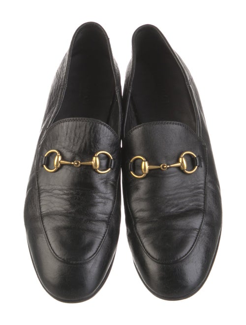 Gucci Horsebit Accent Leather Loafers