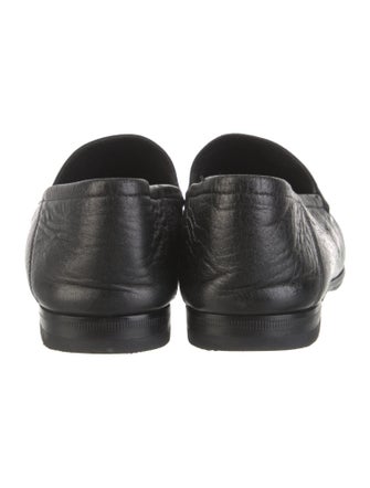 Gucci Horsebit Accent Leather Loafers