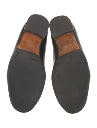 Gucci Horsebit Accent Leather Loafers