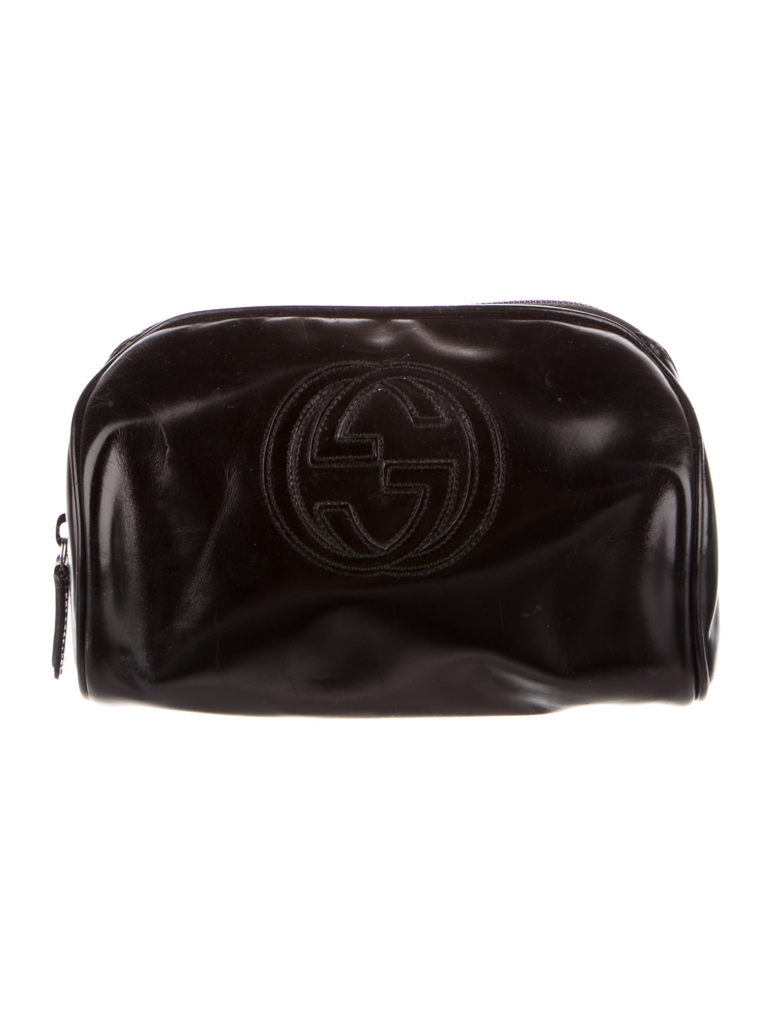 Gucci Leather Cosmetic Bag