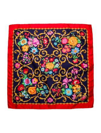 Gucci Silk GG Canvas Scarf