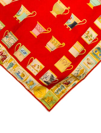 Gucci Silk Printed Scarf
