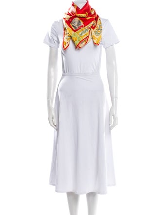 Gucci Silk Printed Scarf