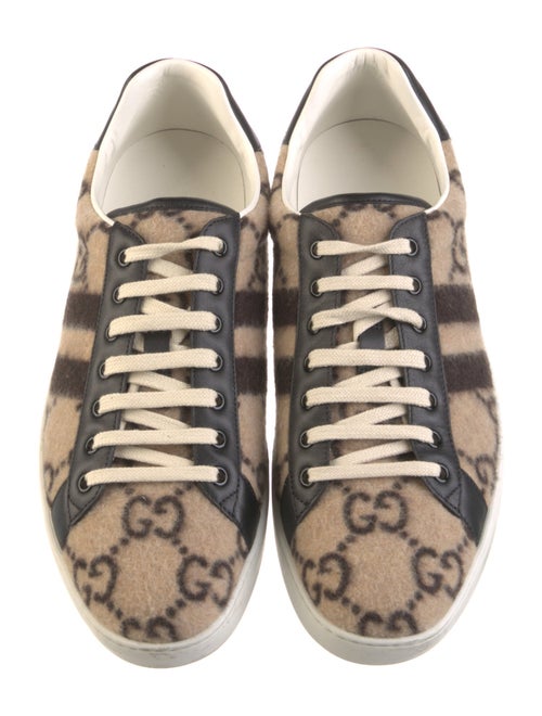 Gucci GG Logo Wool Sneakers