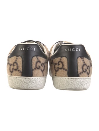Gucci GG Logo Wool Sneakers