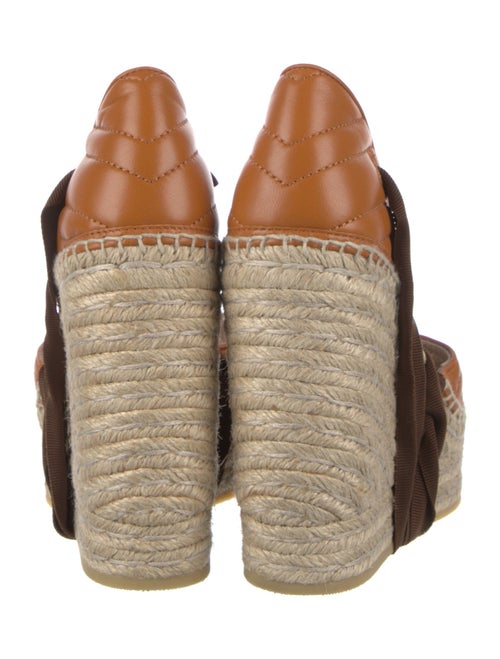 Gucci Quilted Pattern Leather D'Orsay Pumps