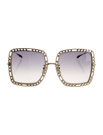 Gucci Oversize Gradient Sunglasses