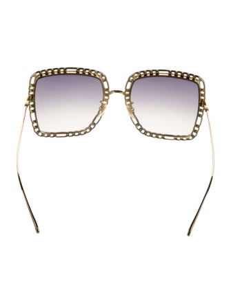 Gucci Oversize Gradient Sunglasses