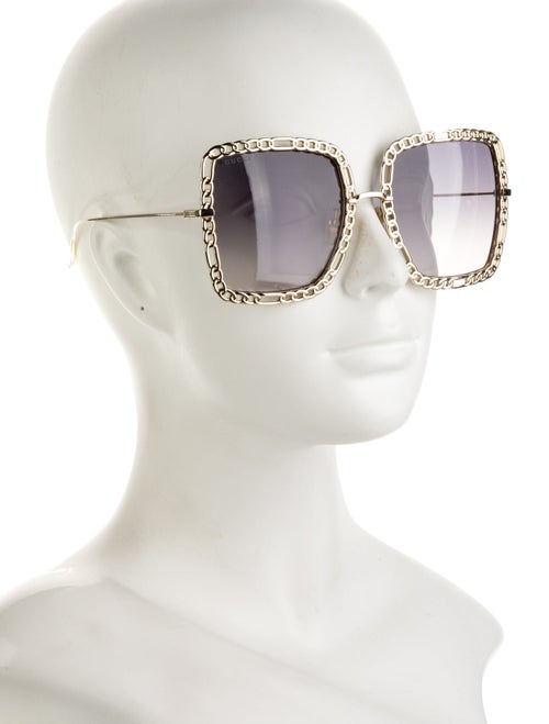 Gucci Oversize Gradient Sunglasses