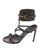 Gucci Horsebit Accent Patent Leather Gladiator Sandals