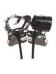 Gucci Horsebit Accent Patent Leather Gladiator Sandals