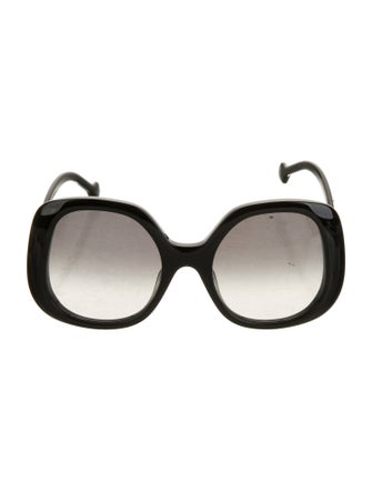 Gucci Interlocking G Logo Oversize Sunglasses