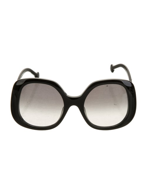 Gucci Interlocking G Logo Oversize Sunglasses