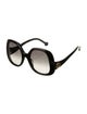 Gucci Interlocking G Logo Oversize Sunglasses