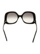 Gucci Interlocking G Logo Oversize Sunglasses