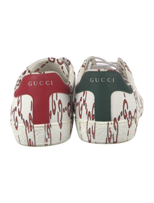 Gucci GG Logo Leather Sneakers