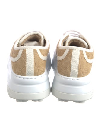 Gucci GG Logo Suede Sneakers