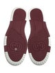 Gucci Web Accent Leather Sneakers