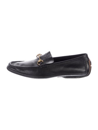 Gucci 1955 Horsebit Accent Leather Loafers