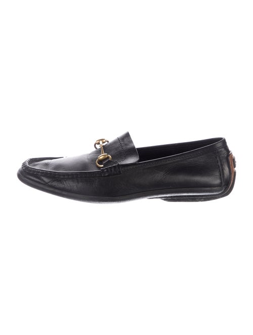 Gucci 1955 Horsebit Accent Leather Loafers