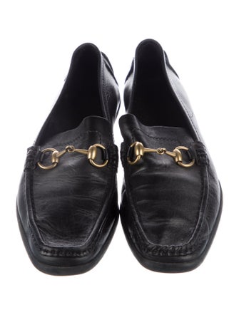 Gucci 1955 Horsebit Accent Leather Loafers