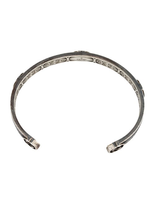 Gucci Enamel Interlocking G Cuff