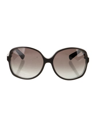 Gucci Web Accent Oversize Sunglasses