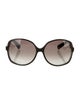 Gucci Web Accent Oversize Sunglasses