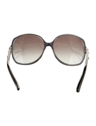 Gucci Web Accent Oversize Sunglasses