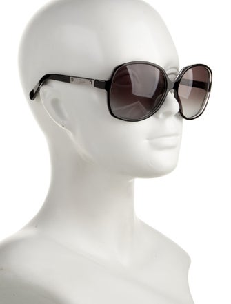 Gucci Web Accent Oversize Sunglasses