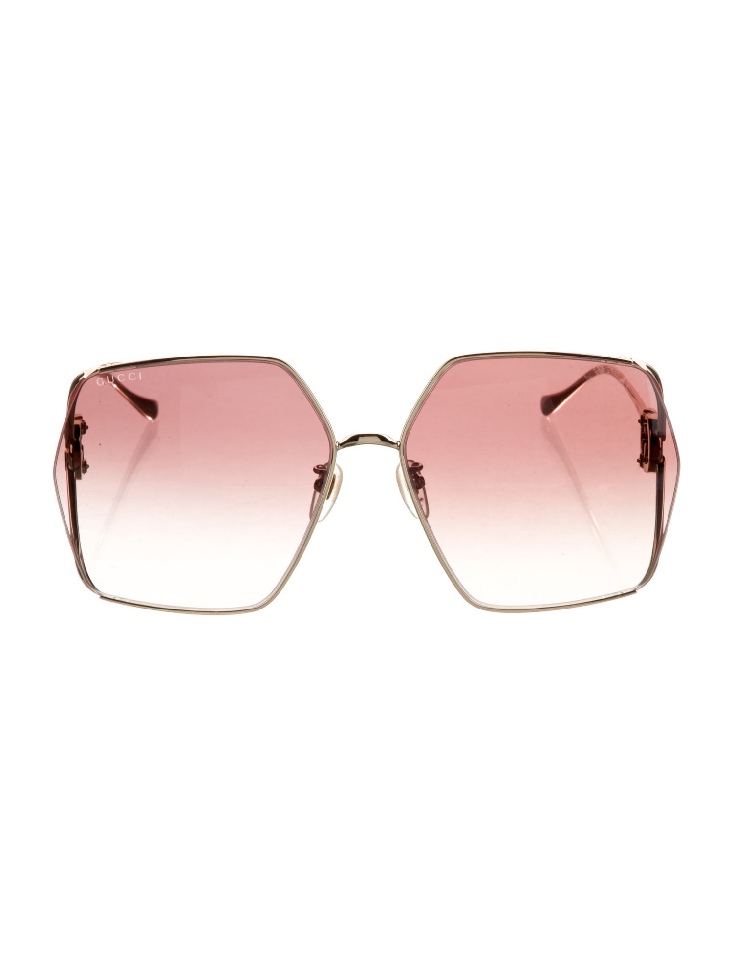 Gucci Interlocking G Logo Oversize Sunglasses
