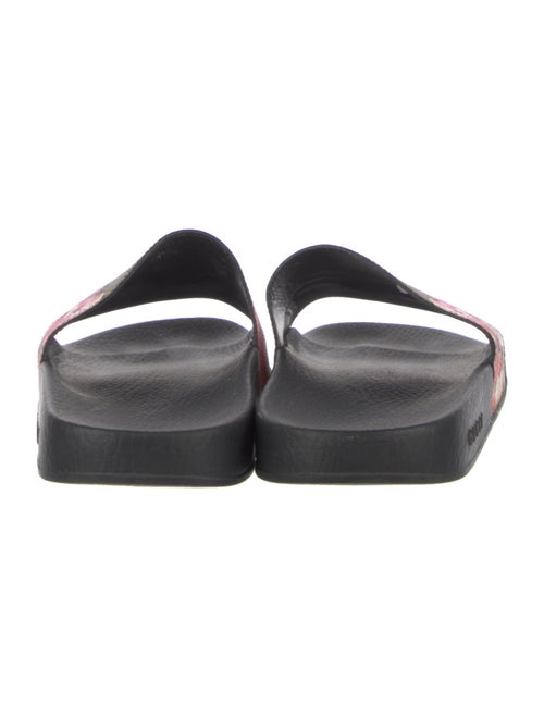 Gucci Flora Print Slides