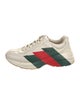 Gucci Web Accent Leather Sneakers
