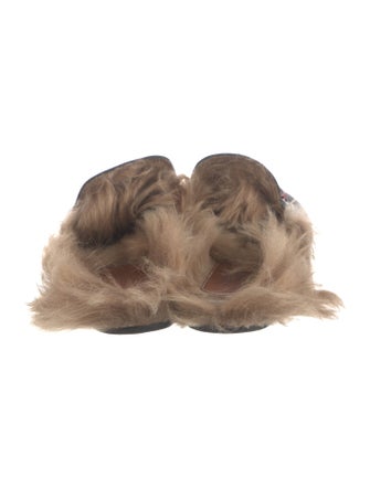 Gucci Horsebit Accent Leather Mules