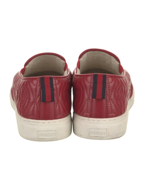 Gucci Sylvie Web Accent Leather Sneakers