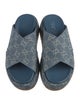 Gucci GG Denim Denim Slides
