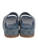 Gucci GG Denim Denim Slides
