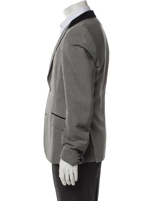 Gucci Plaid Print Blazer