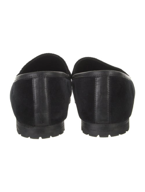 Gucci Horsebit Accent Velvet Loafers