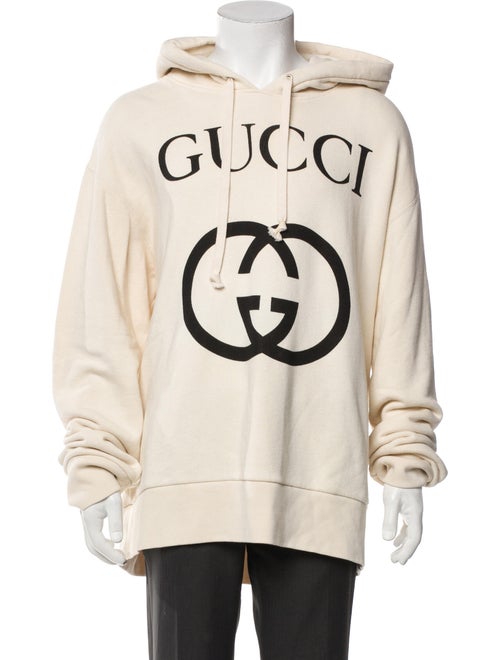 Gucci Interlocking G Logo Crew Neck Hoodie