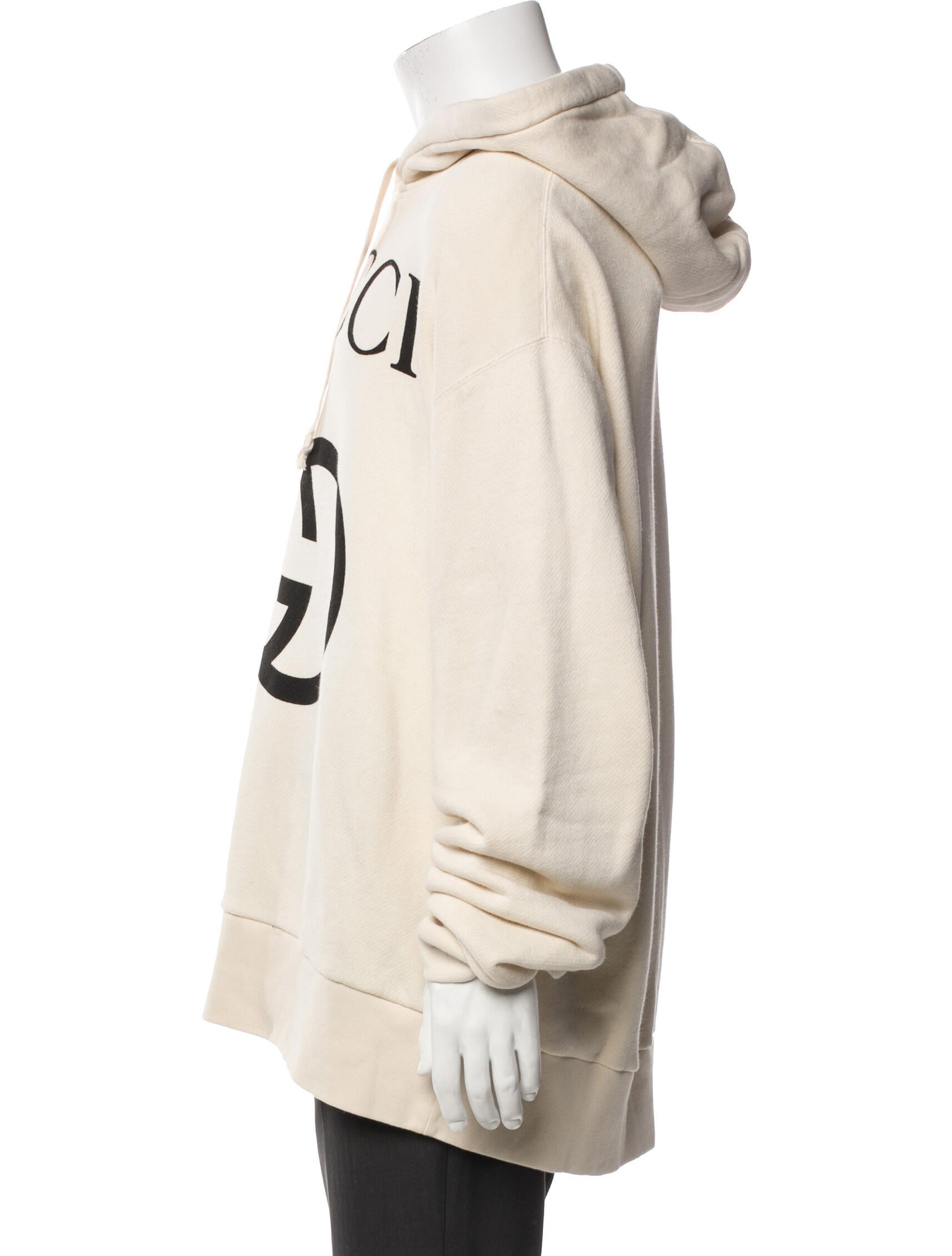 Gucci Interlocking G Logo Crew Neck Hoodie