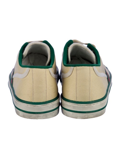 Gucci Web Accent Canvas Sneakers