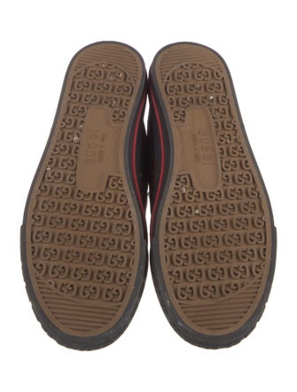 Gucci Web Accent Canvas Sneakers