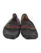 Gucci Web Accent Leather Drivers
