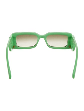 Gucci Interlocking G Logo Square Sunglasses