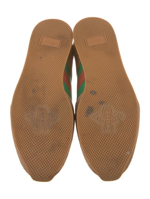 Gucci Web Accent Suede Sneakers