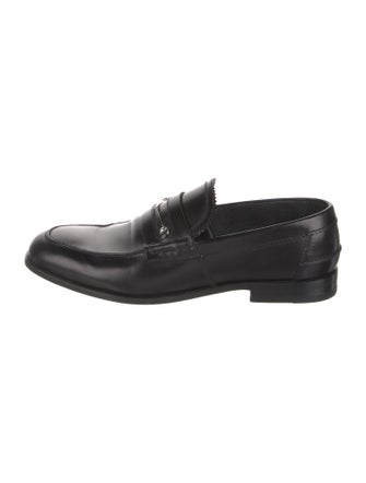 Gucci Horsebit Accent Leather Dress Loafers