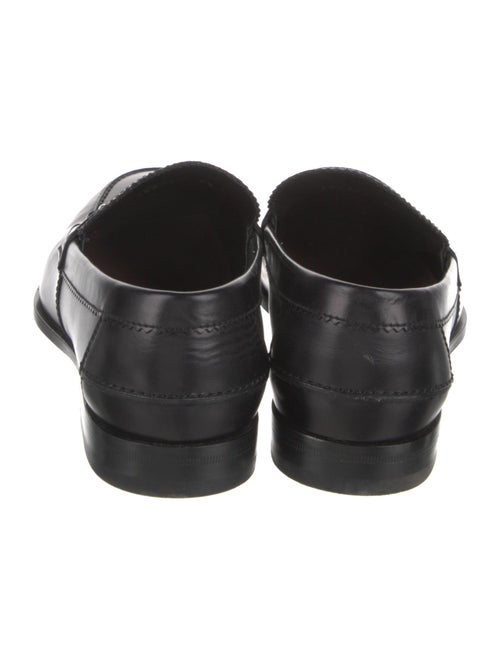 Gucci Horsebit Accent Leather Dress Loafers