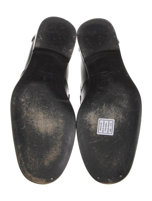 Gucci Horsebit Accent Leather Dress Loafers